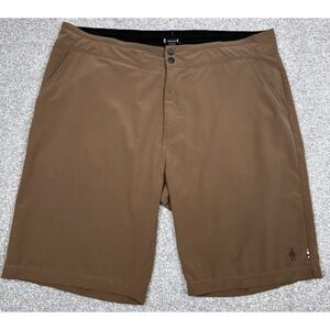 Smartwool Shorts Mens XL Brown Merino Lined Performance Hiking Trail
